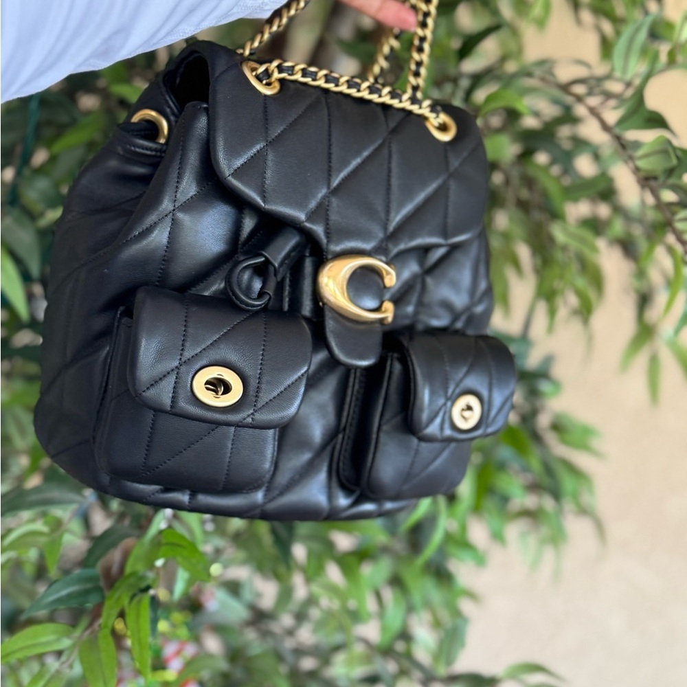 COACH Tabby Backpack With Pillow Quilting